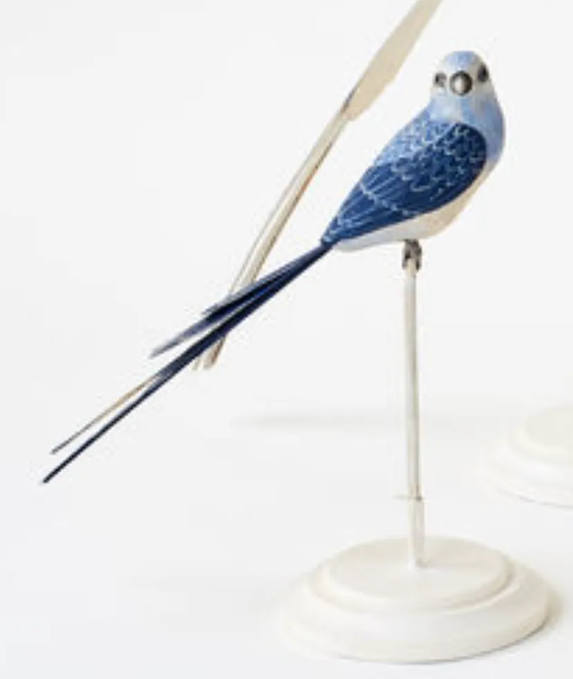 Long Tailed Bird on Stand, 5 Styles