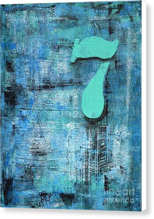 LUCKY NUMBER 7 - Canvas Print #1060