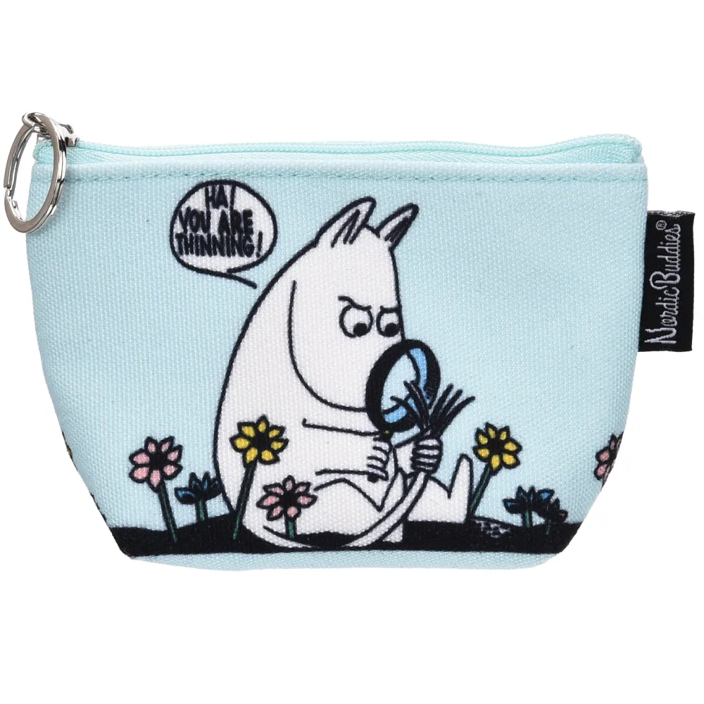 Moomintroll Coin Purse Lightblue - Nordicbuddies