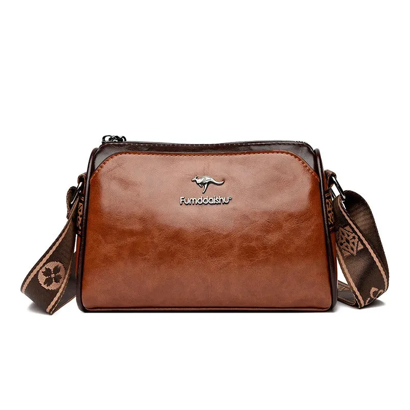 New Genuine High Quality Soft Leather Luxury Purses Crossbody Bag Designer Brand Ladies Shoulder Crossbody Bags 2024 Sac A Main
