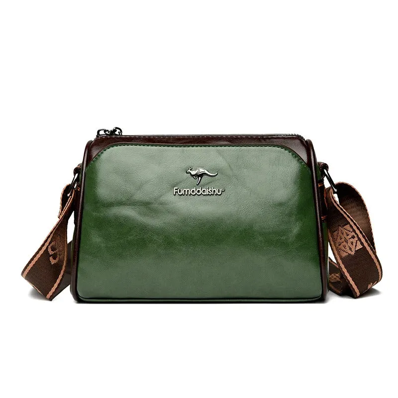 New Genuine High Quality Soft Leather Luxury Purses Crossbody Bag Designer Brand Ladies Shoulder Crossbody Bags 2024 Sac A Main