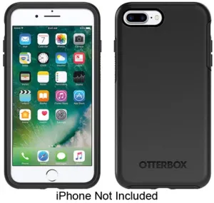Otterbox Black Symmetry Series Case For Apple iPhone 7 or 8 Plus - 77-56871