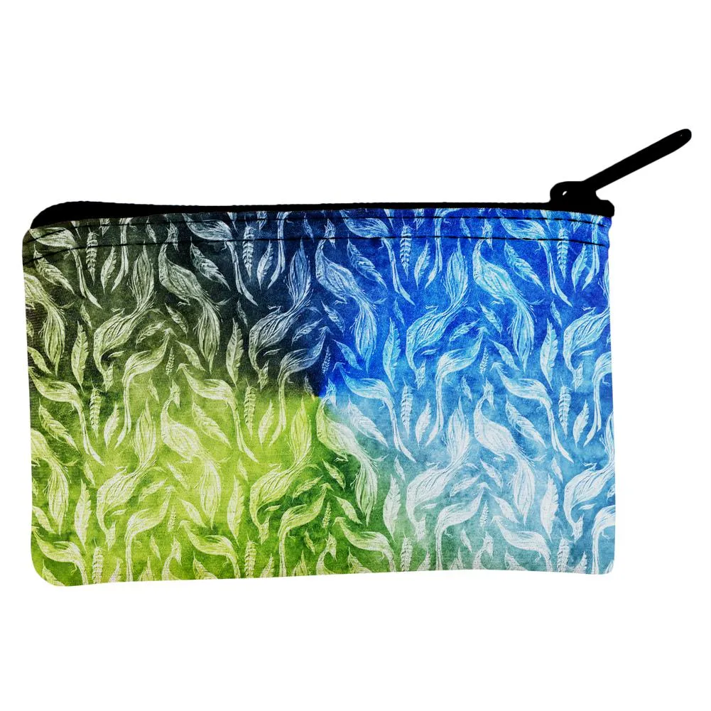 Peacocks And Feathers Coin Purse