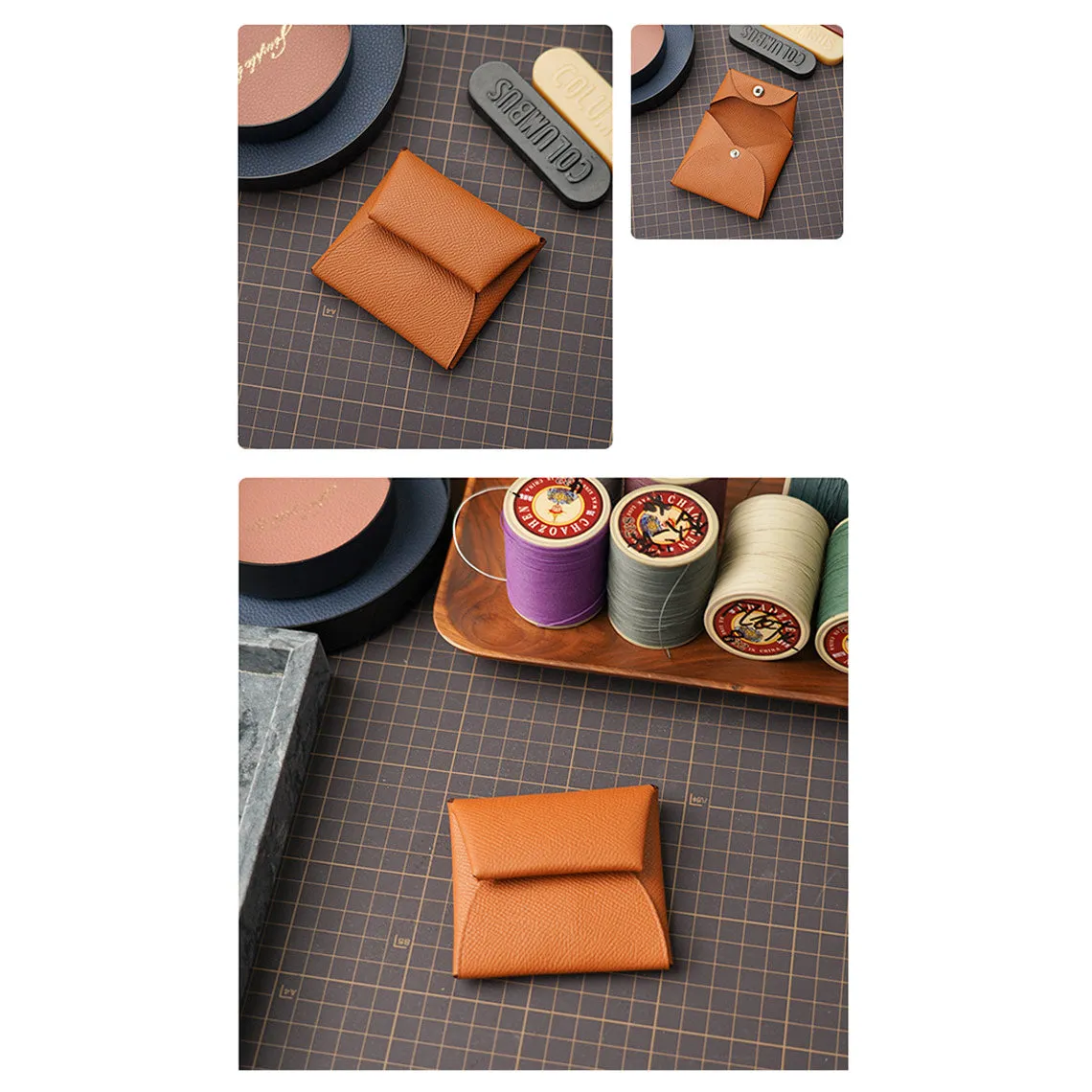 POPSEWING® Epsom Leather Inspired Basita Purse DIY Kit