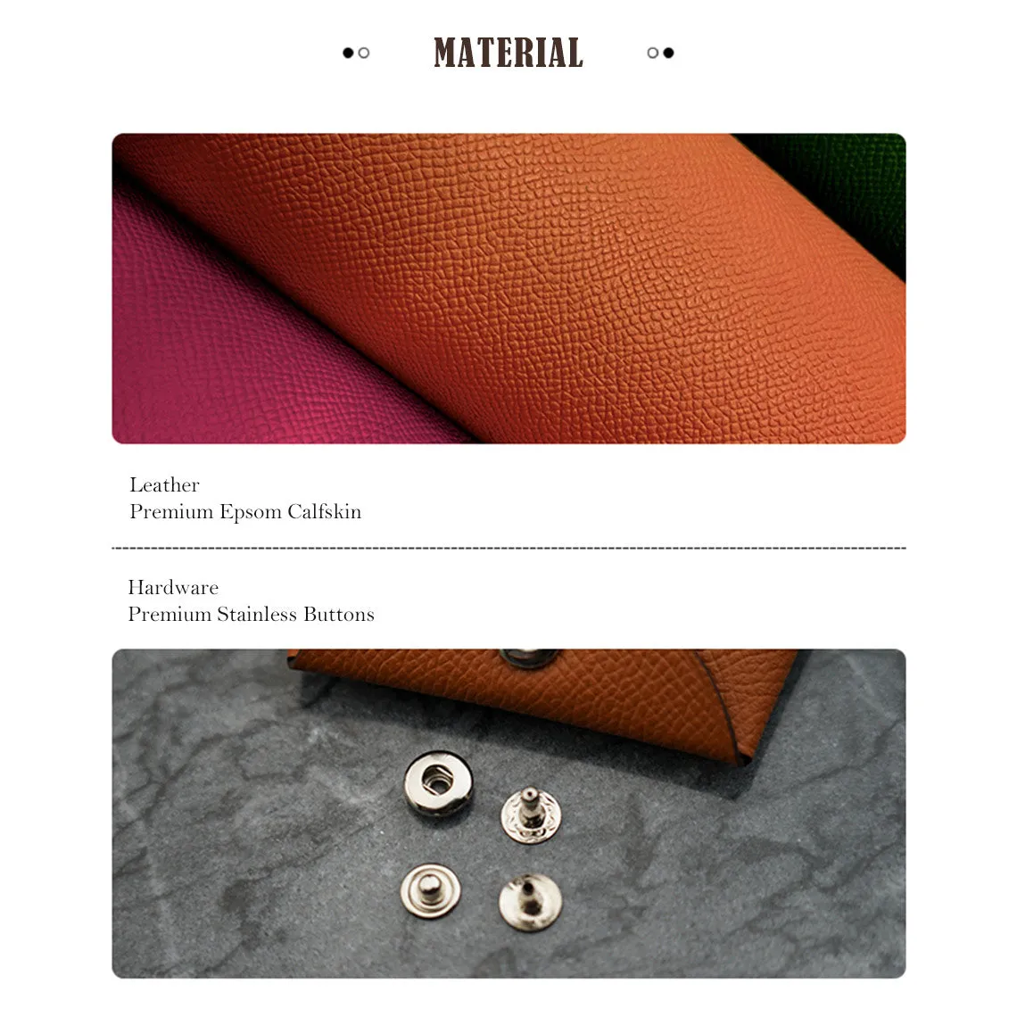 POPSEWING® Epsom Leather Inspired Basita Purse DIY Kit