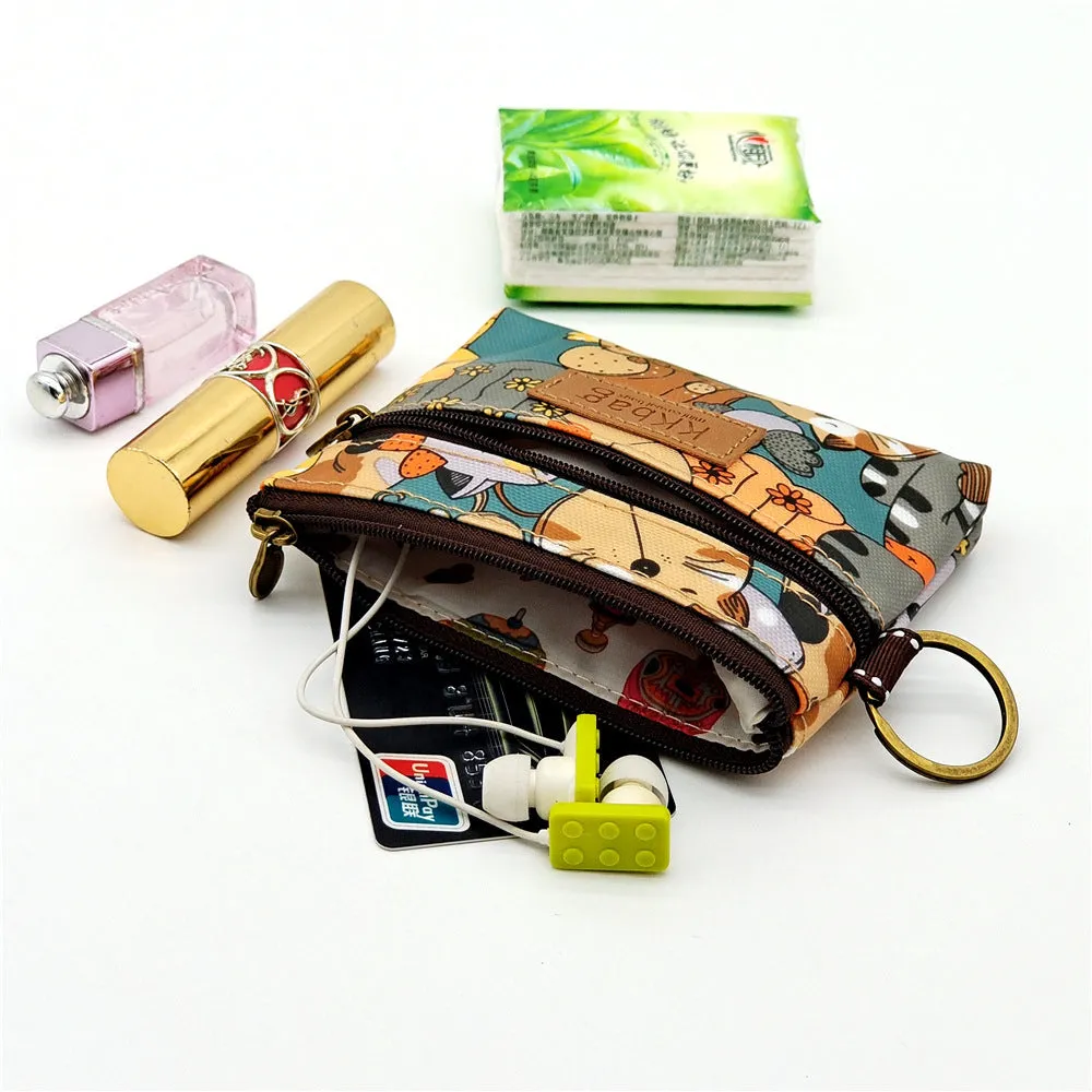 Printed Film Cartoon Change Purse