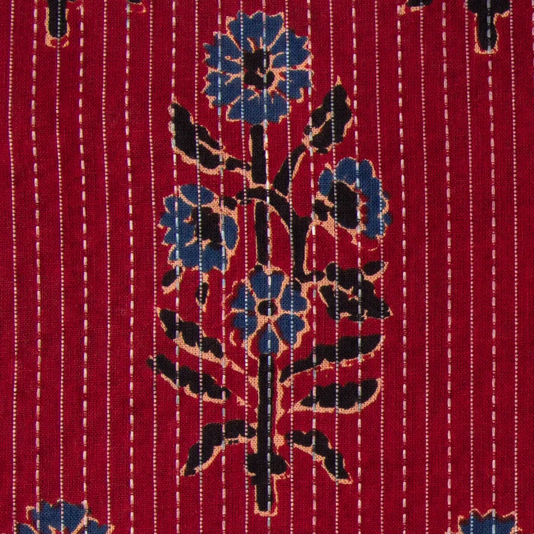Printed Kantha Cotton Fabric