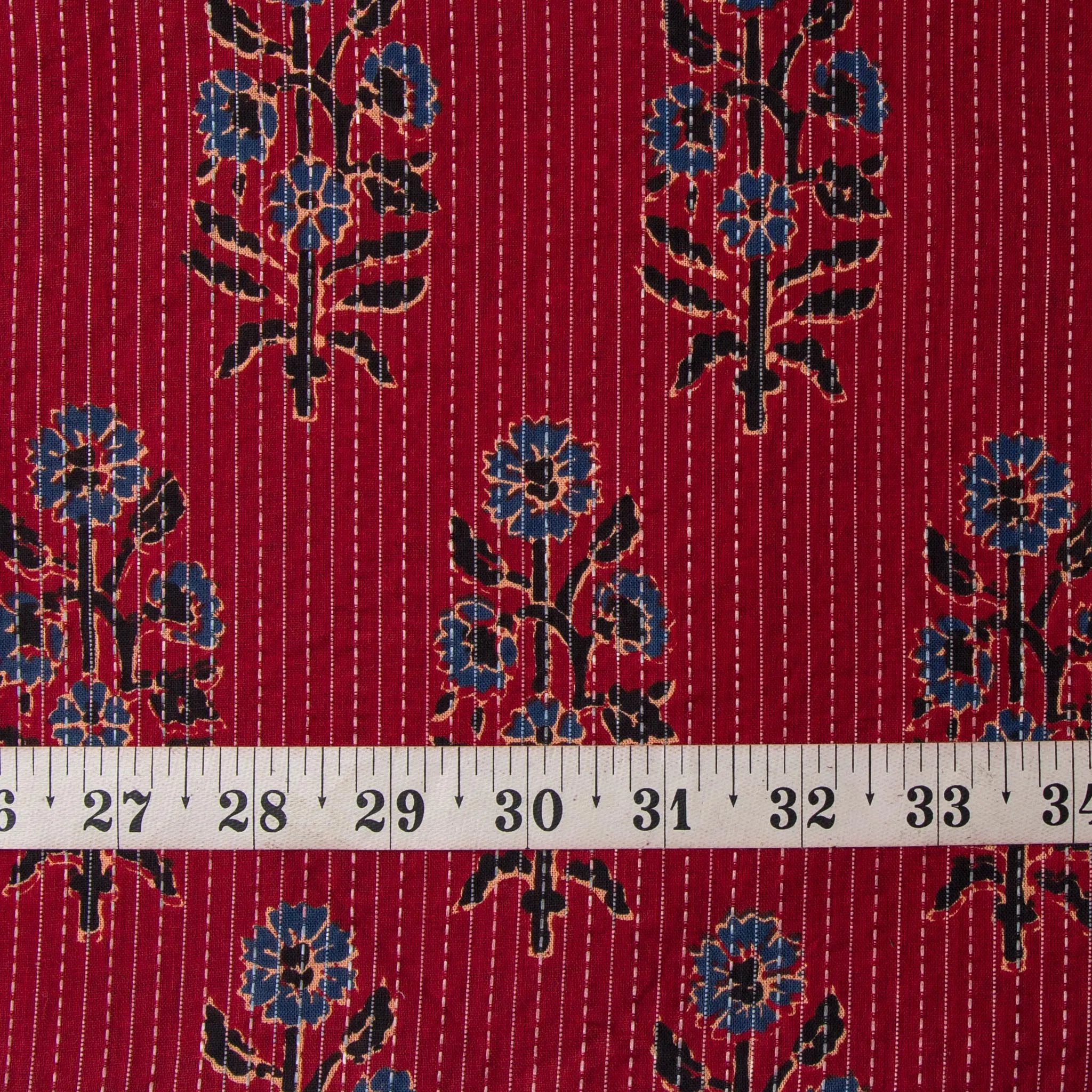 Printed Kantha Cotton Fabric