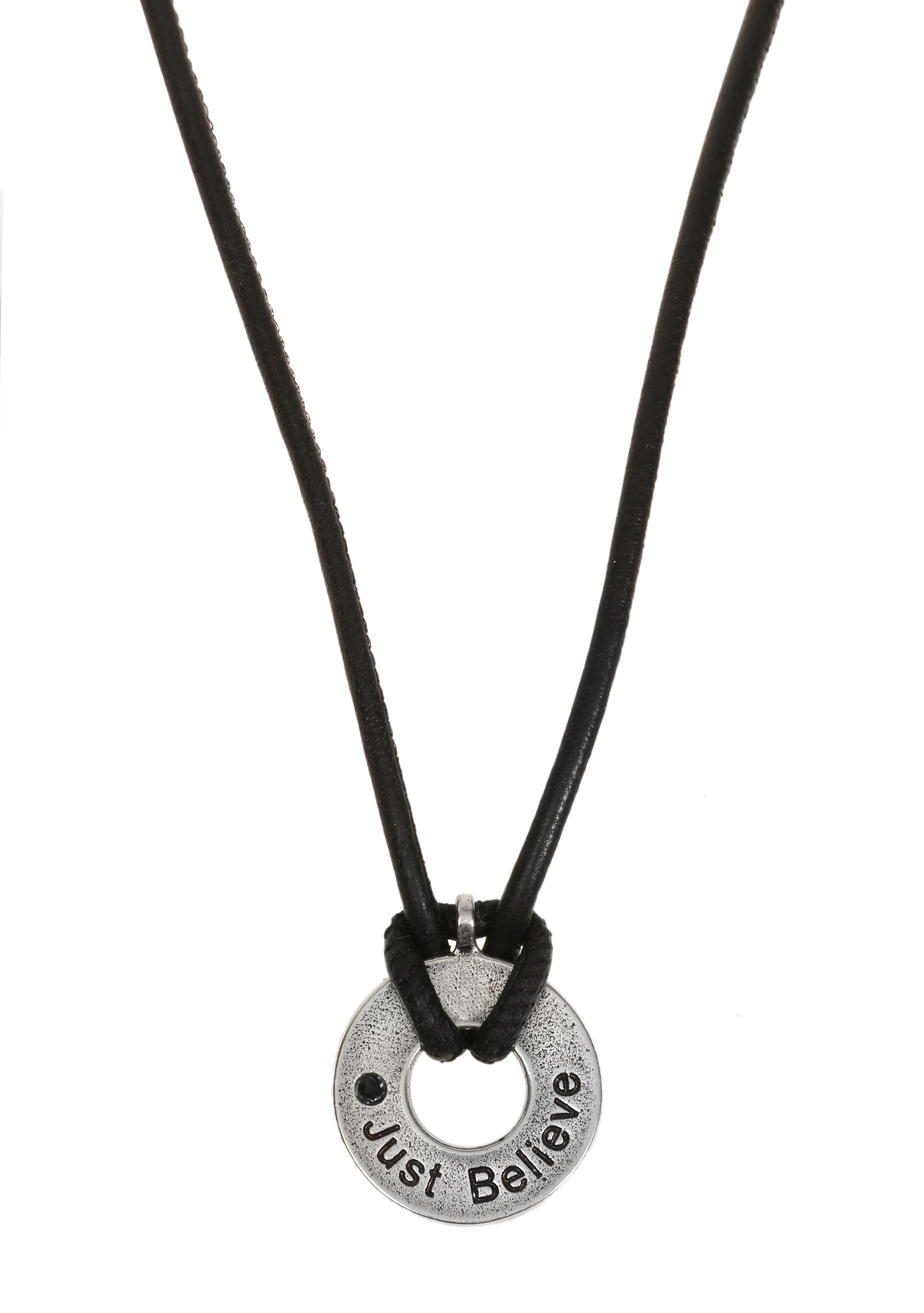 "Just Believe" Necklace for men
