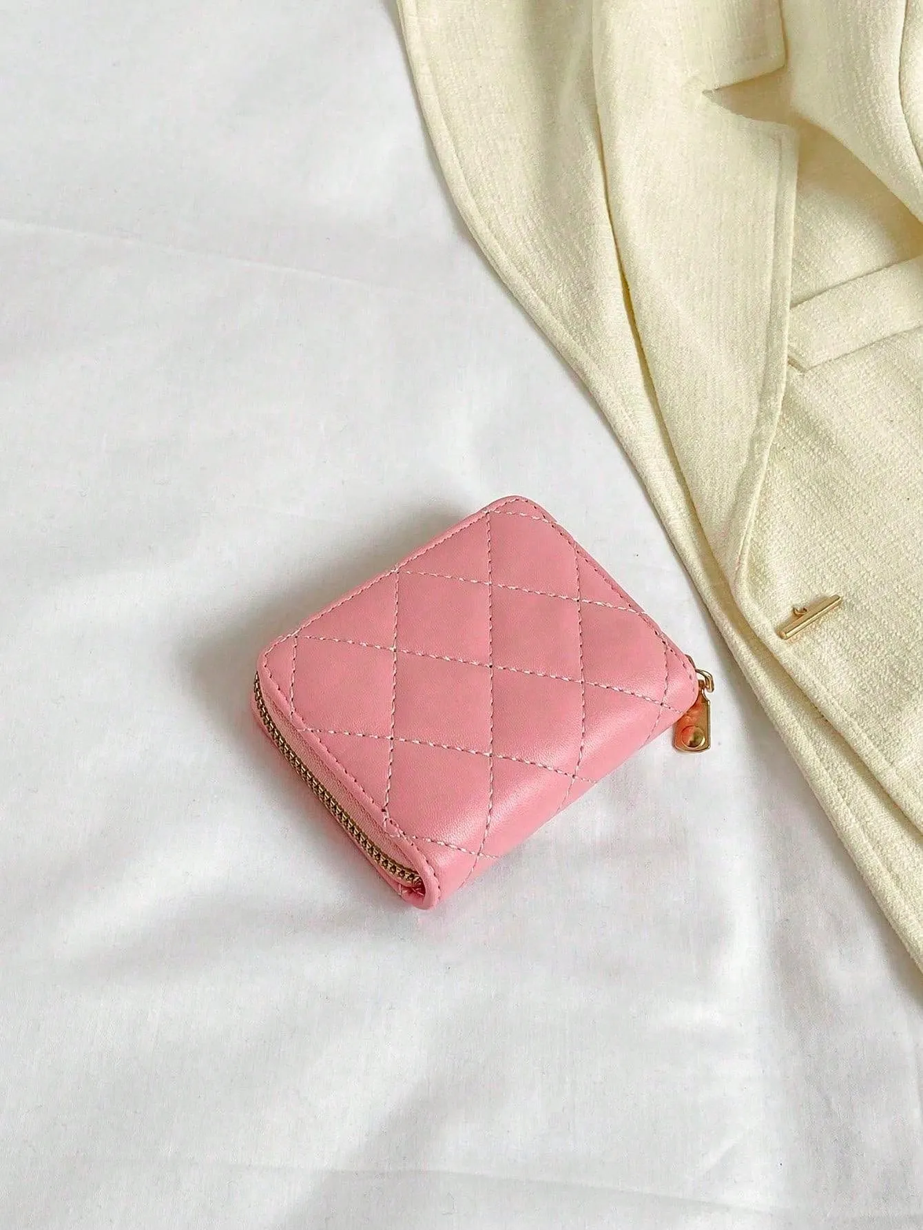 SHEIN Cute Embroidery Design Girls' Card Holder