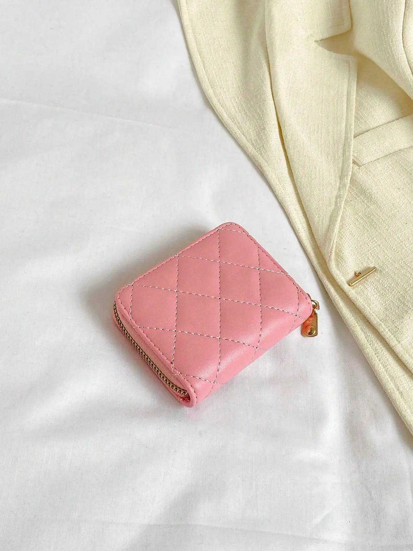 SHEIN Cute Embroidery Design Girls' Card Holder