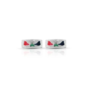 Silver Heart Shape Flower Design Bichhiya for Girls