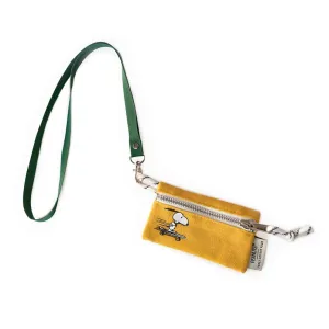 Snoopy Skateboard Lanyard Wallet