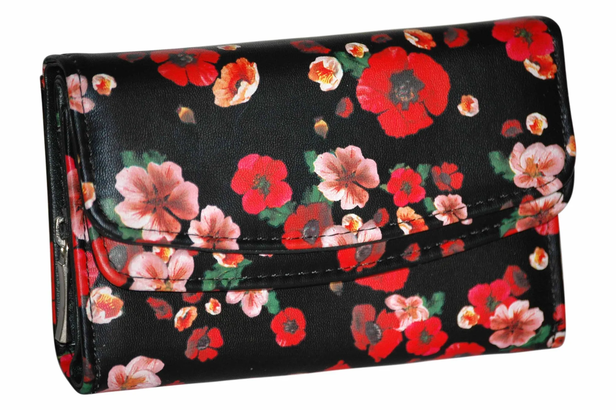 Soft Faux Leather Printed Wallet