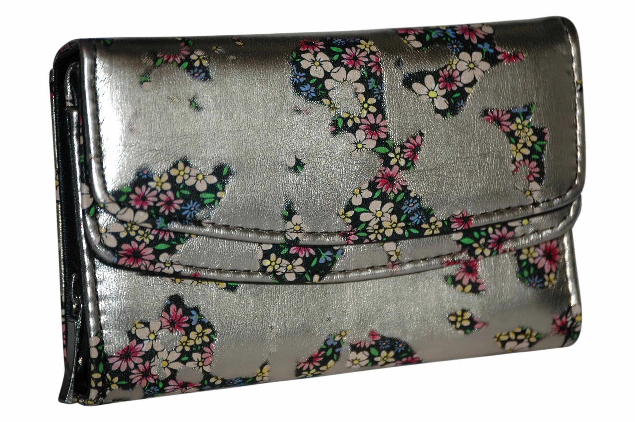 Soft Faux Leather Printed Wallet