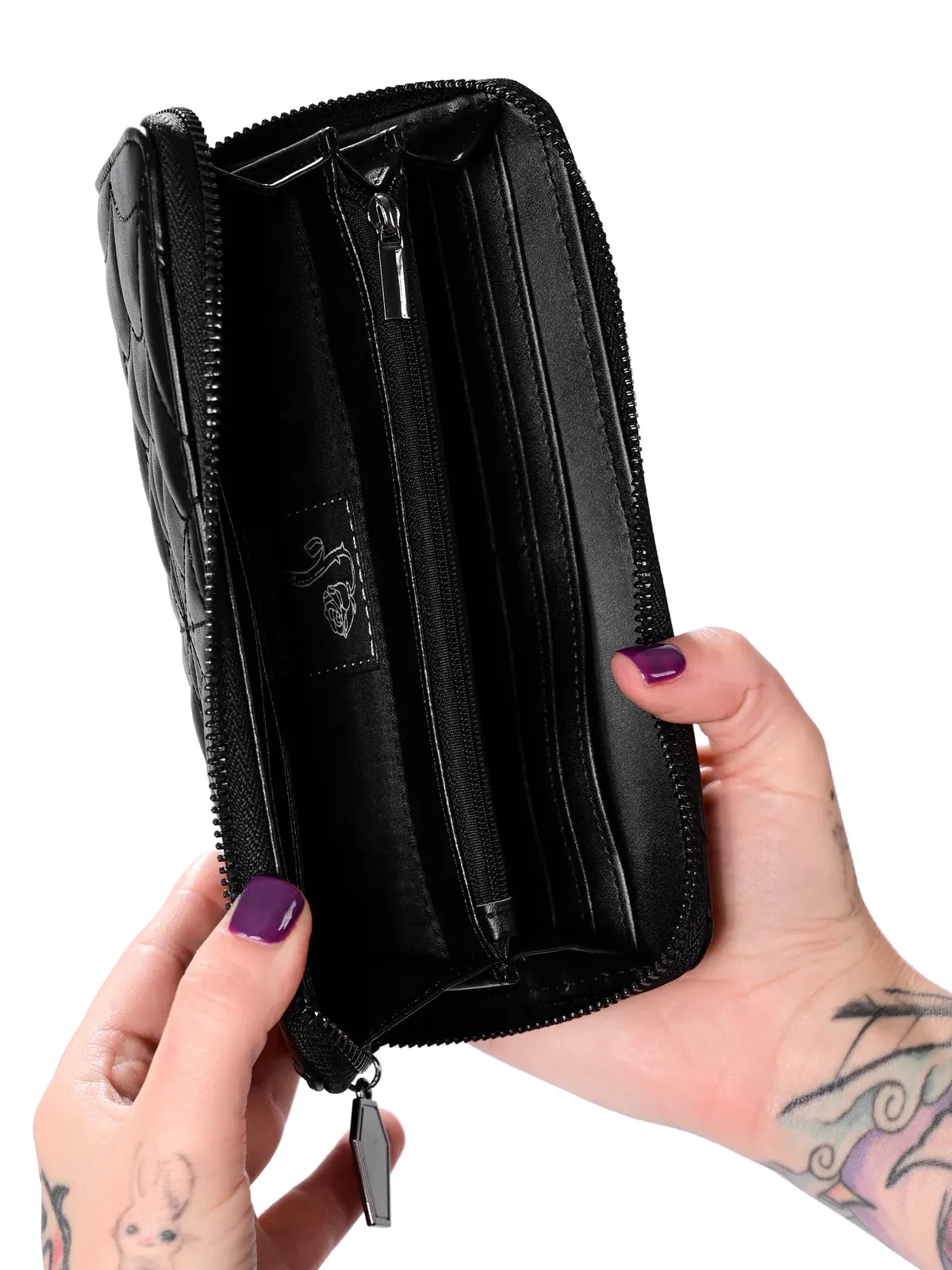 Spiderweb Wallet (All Black) FOXBLOOD