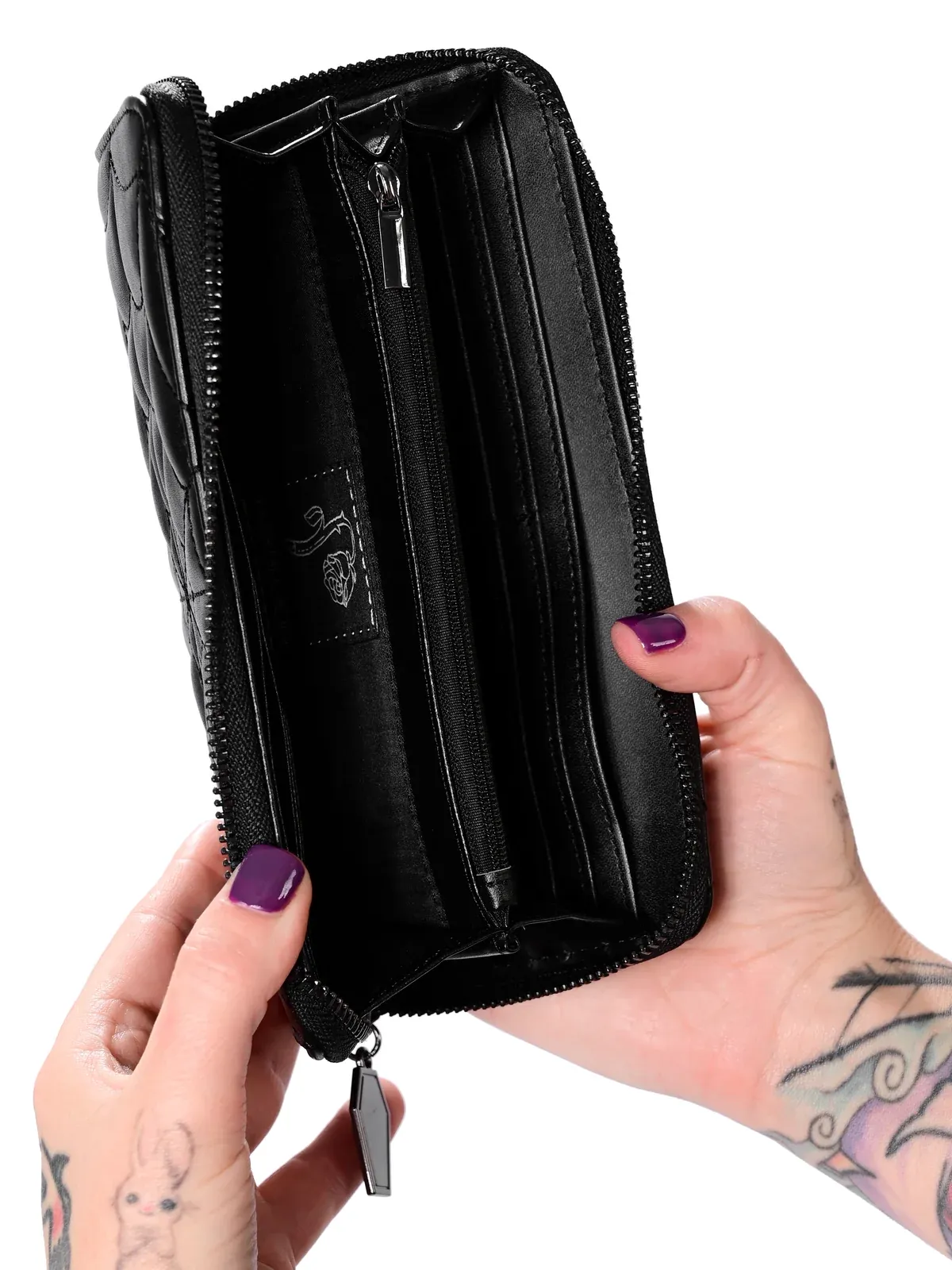 Spiderweb Wallet (Black/White) FOXBLOOD