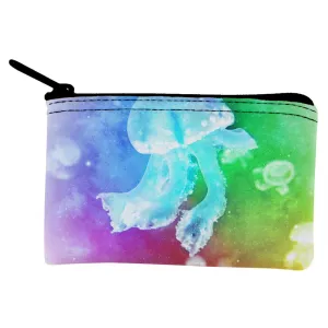 Squishy Baby Jellyfish Rainbow Coin Purse