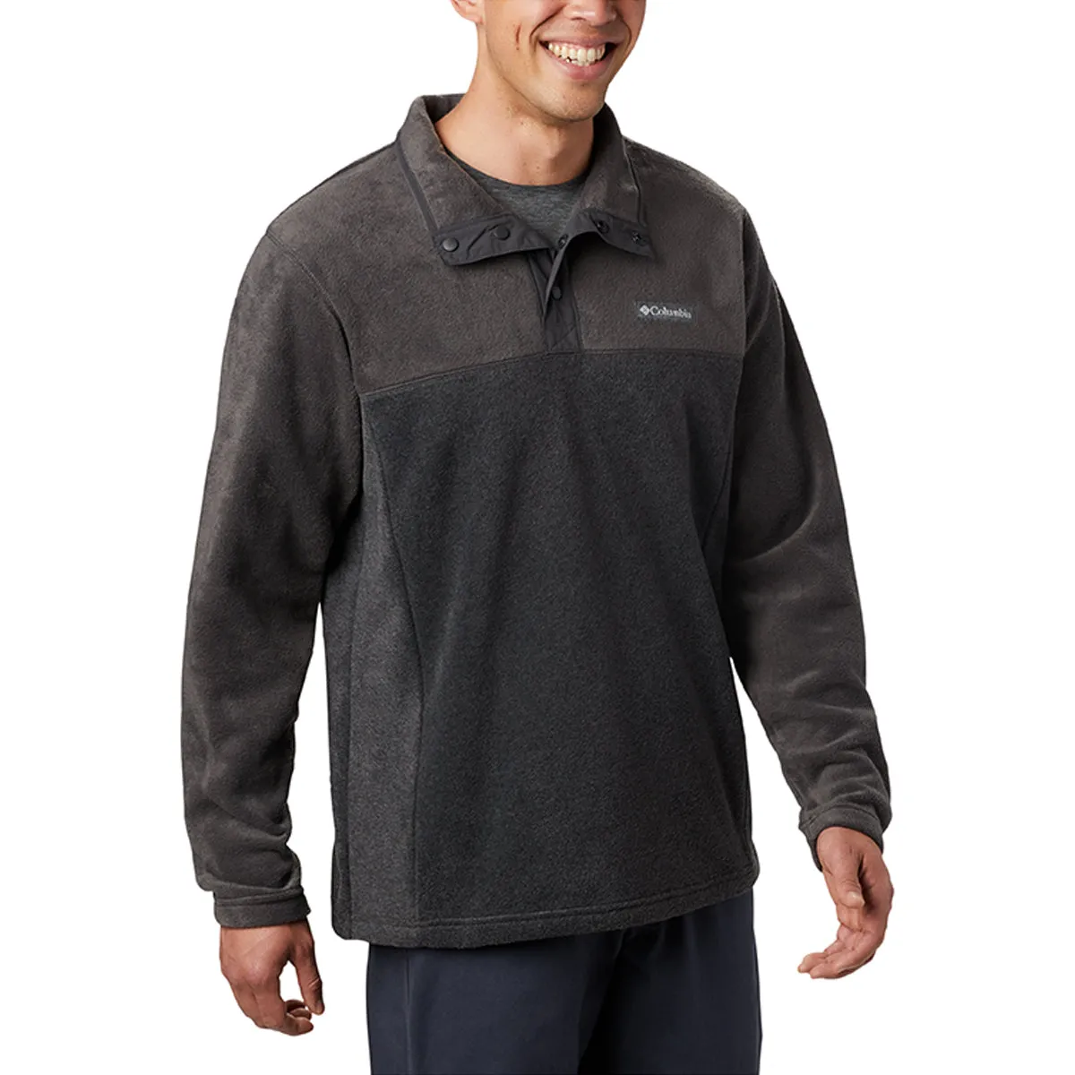 Steens Mountain™ Half Snap Fleece - Charcoal Heather