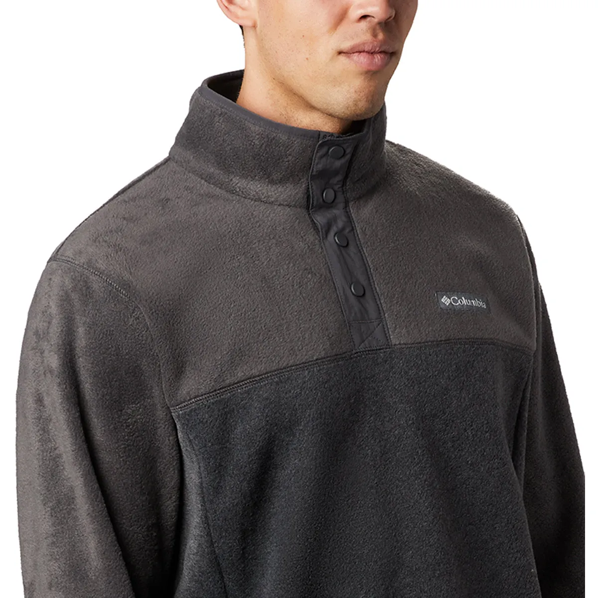 Steens Mountain™ Half Snap Fleece - Charcoal Heather