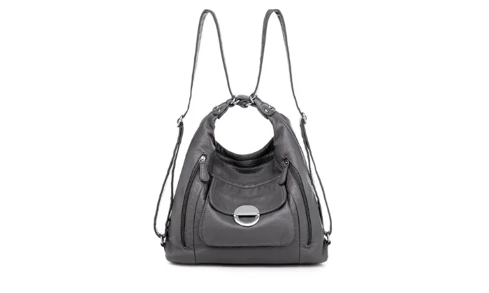 Stylish Large Capacity PU Leather Shoulder Bag