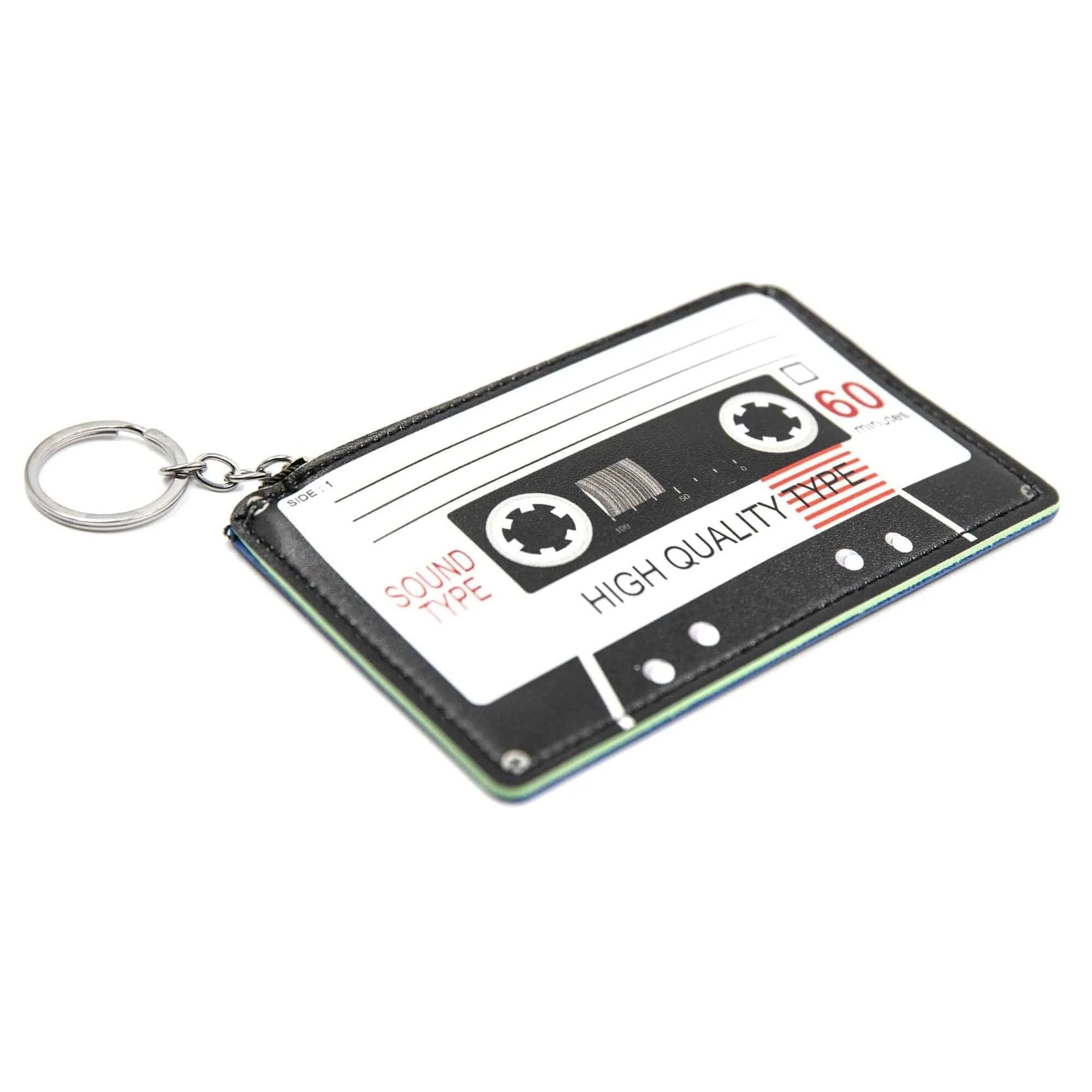 The Bullish Store Women's Retro Cassette Graphic Small Pouch Wallet