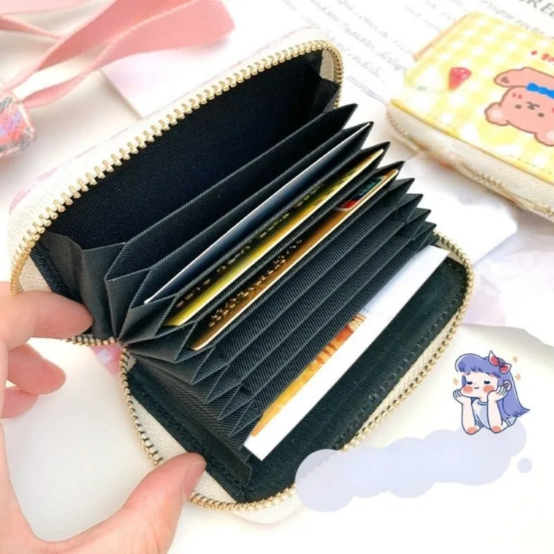 Tiny Plaid Animal Wallet